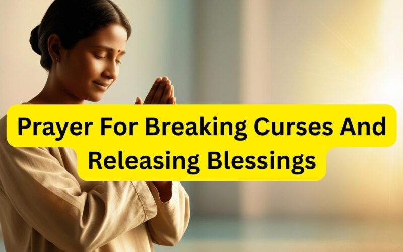 prayer for breaking curses and releasing blessings