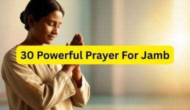30 Powerful Prayer For Jamb