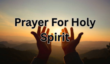 Prayer For Holy Spirit