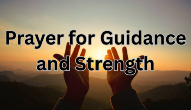 Prayer for Guidance and Strength