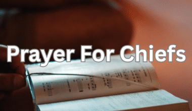 Prayer For Chiefs
