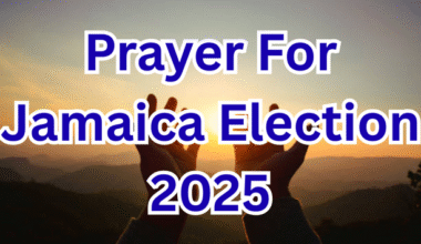 Prayer For Jamaica Election 2025