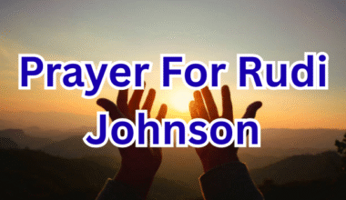 Prayer For Rudi Johnson